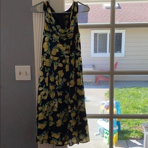 Modcloth lemon spring dress Medium